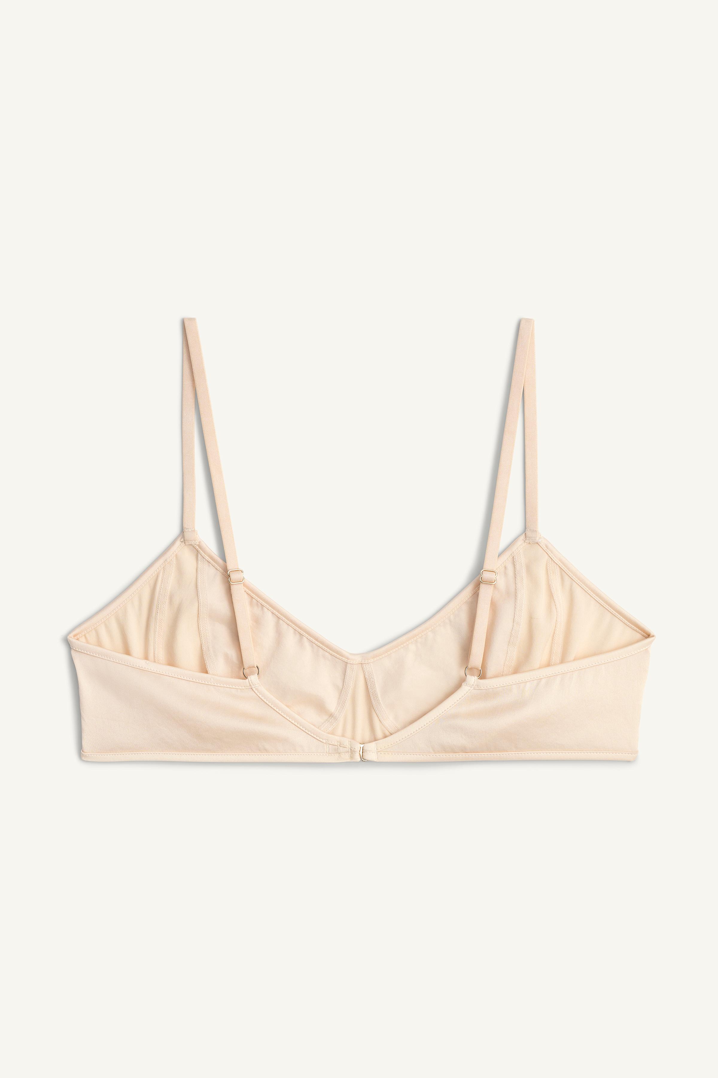 LIMITED EDITION MINIMAL SILK BRALETTE